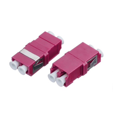 Adaptador SC da Figura Duplex LC com flange curto