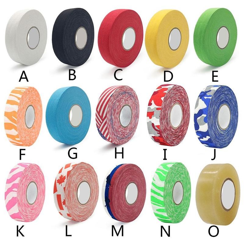 Non-slip Ice Hockey Bar Handle Wear-resistant Hockey Tape Badminton Bike Grip Handlebar Anti-slip Sticky Tape Sports Supplies