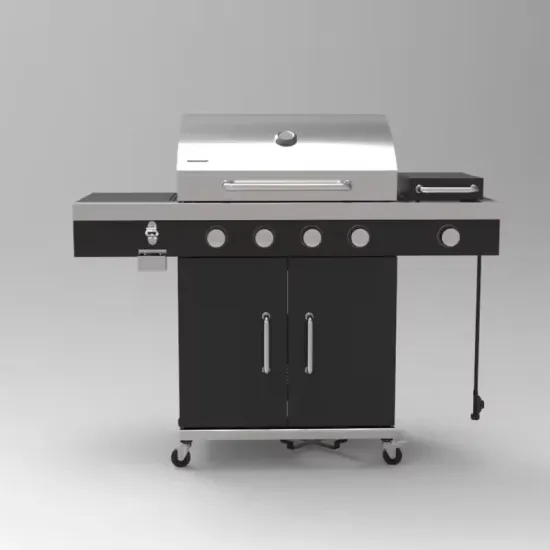 Heavy Duty Outdoor BBQ Grills Charcoal Gas Barbecue Oven for Camping