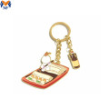 Souvenirs Metal Custom Logo Plant Keychain