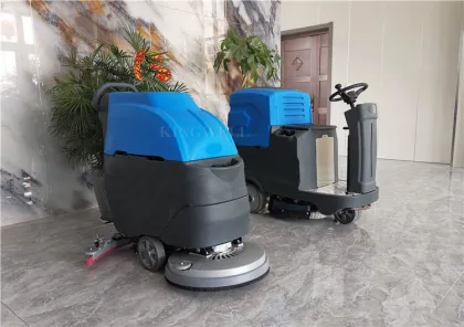 Ride-On Industrial Floor Scrubber and Scrubber Drier