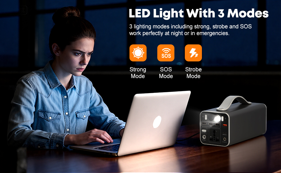 aokaidun 155.4wh portable power station