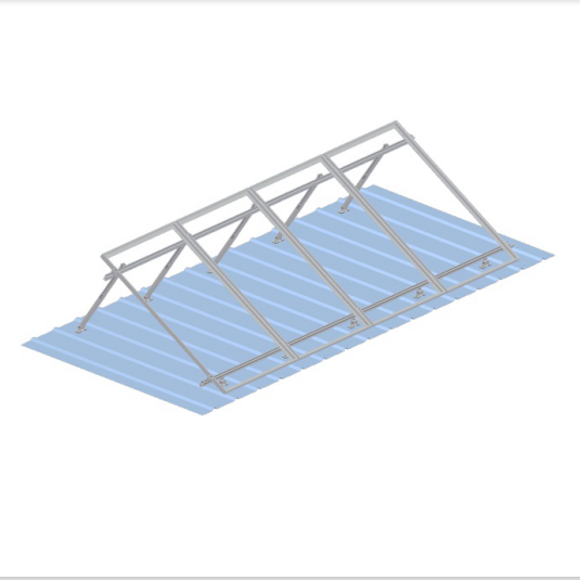 Adjustable aluminum solar PV mounting system
