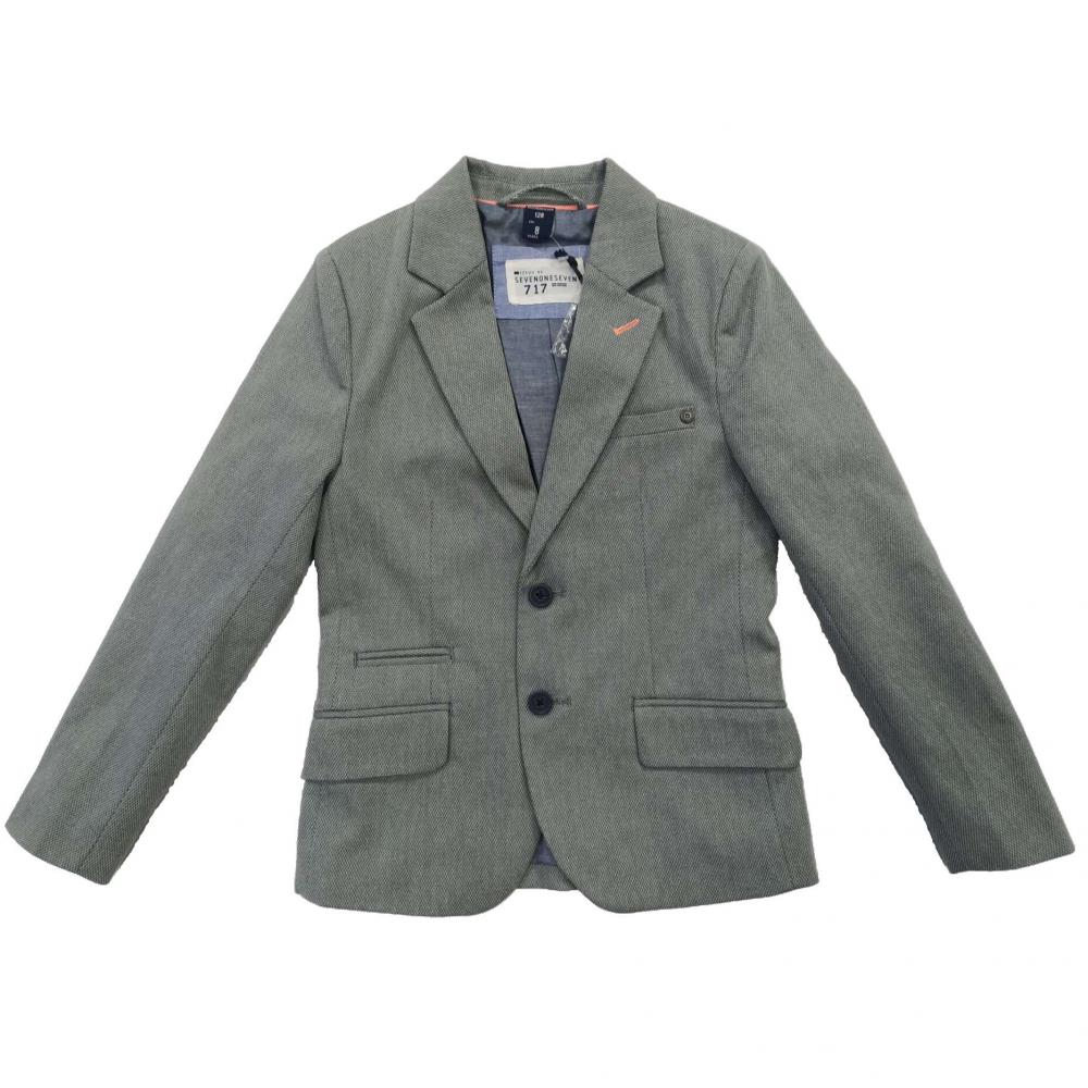 Blazer estruturado de tc-stretch do menino