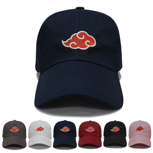 3D Embroidery Hats Baseball Caps Snapback Red Clouds