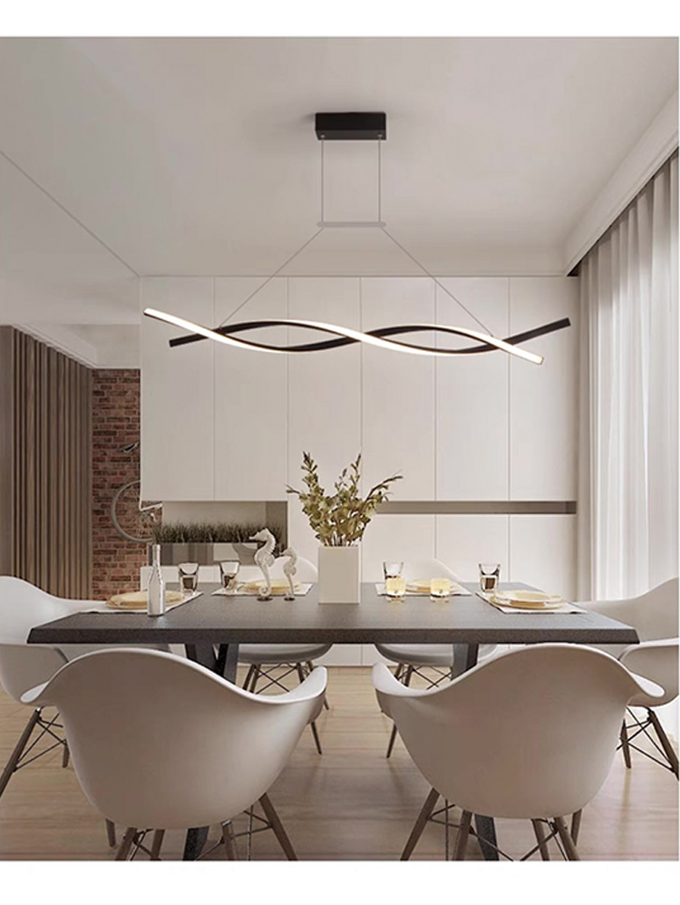 The pendant lamp emits a soft and warm light, perfect for creating a cozy atmosphere in any room.