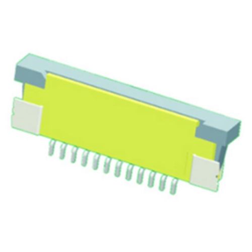 Conector FPC 0,8 mm inferior contato SMT12 Pin