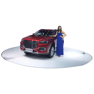 Outdoor Electric Parking Turntable for Car Shows: Revolving Mobile Platform with Remote Control