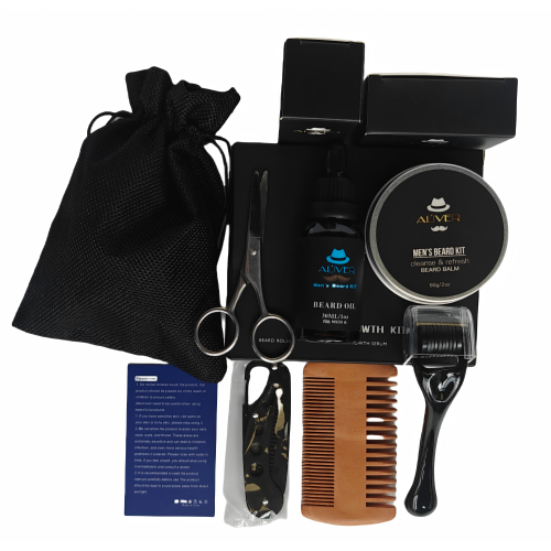 Kit de cuidado de barba de 7 piezas