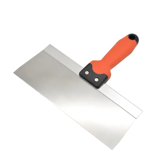 Hot Selling Large Soft Grip Taping Putty Knife - Stainless Steel Putty Knife for Glue Removal