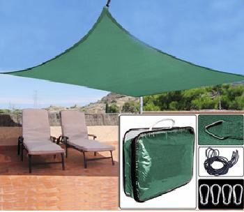 Green Sun Shade Awning