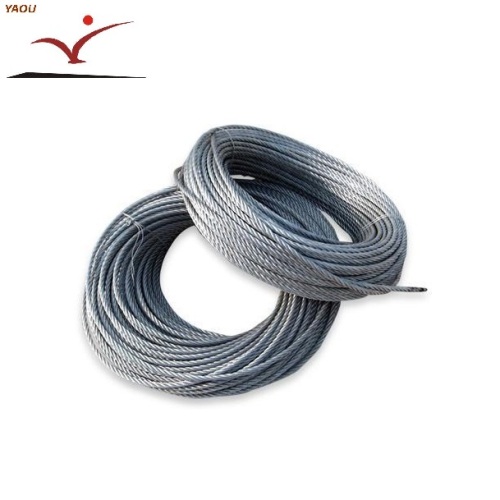 Tegangan Tinggi Hot Dipped Galvanis Steel Wire Strand