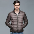 2020 New Casual Brand White Duck Down Jacket Men Autumn Winter Warm Coat Men's Ultralight Duck Down Jacket Male Windproof Parka