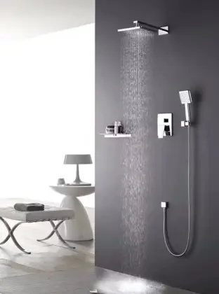 ORB BLACK BRONZE SHOWER SET