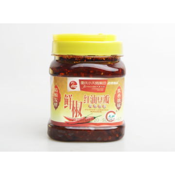 700 g de pimiento fresco aceite rojo de berros