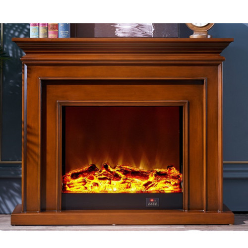 48" Fire Wood Electric Fireplace With Remote Control