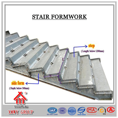 Qinhuangdao changli XMWY factory New Brand Scaffolding Staircase Formwork