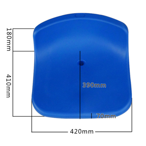 Asiento de respaldo bajo para el estadio