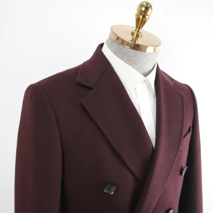 China coat Provide Unique Design vendor long overcoat men winter men wool coat