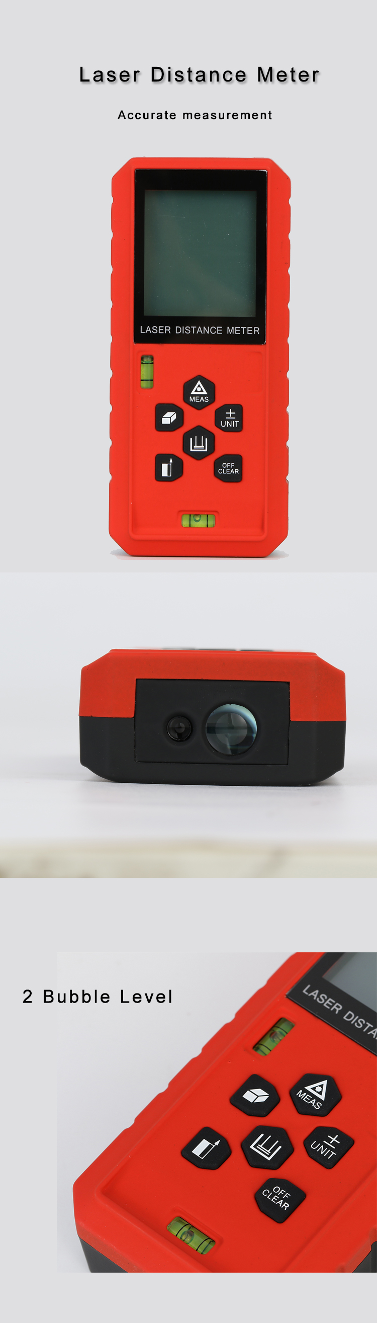 IP54 Laser Distance Meter 50M