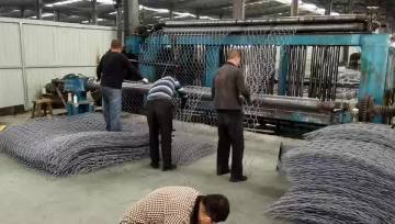 1/4 inch galvanized chicken wire mesh/gabion basket prices