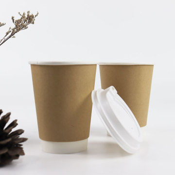 Biodegradable To Go Coffee Cups - Custom Logo Design