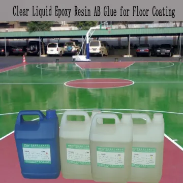 Liquid Epoxy Resin and Hardener for Playground Cement Floor Coating