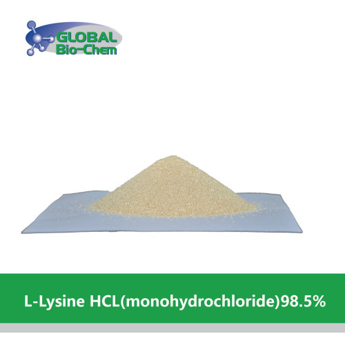 L-Lysine HCL (monohydrochloride) 98.5% kabka xayawaanka