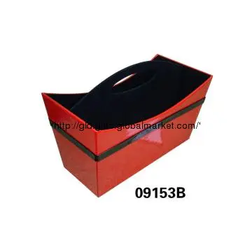 customized PVC leather function of file holder and storage