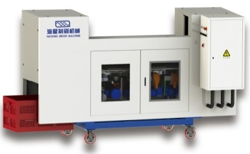 Broom Trimming and Flagging Chain Type Machine