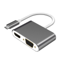 USB3.0 Type-C HUB เป็น HDMI (4K) และตัวแปลง USB-C