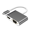 USB3.0 Τύπος-C HUB σε HDMI (4K) και USB-C προσαρμογέα