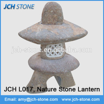 New style custom nature granite stone antique oil lanterns