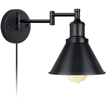 Creative Swing Arm Bar Wall Light for Restaurant and Clothing Store - Wiring Free Wall Lamps