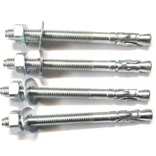 Segurança da âncora em cunha através da construção de parafusos para concreto