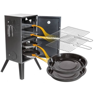 Vertical Pellet Grill Smoker for Barbecue and Oven Cooking