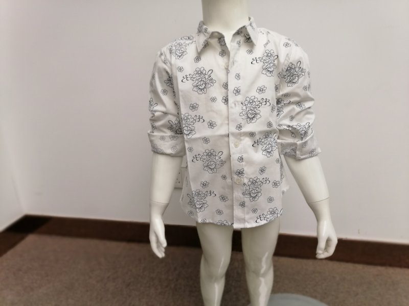 Boy's cotton spandex shirt 