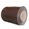 Wood color flat roll