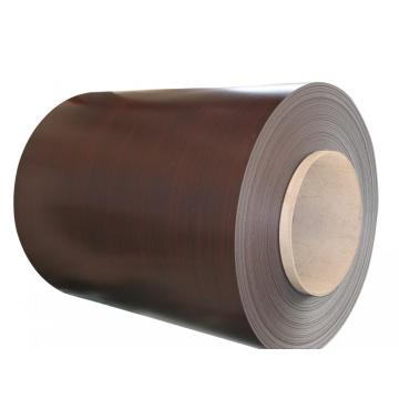 Wood color flat roll