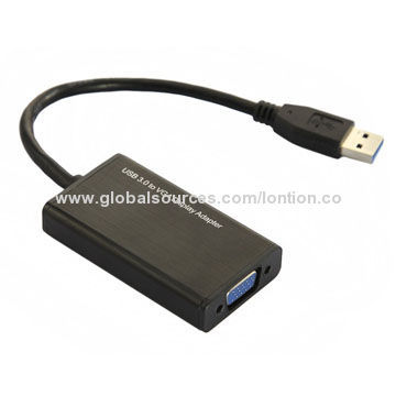 USB3.0 to VGA Female Converter Cable, Plug-and-play Function