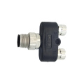 Female to Male 4-pole Y Type M12 Connector