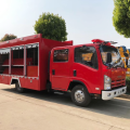 Robôs de combate a incêndio Transporte de caminhões de bombeiros