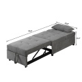 Sleeper Chair Bed Ottoman