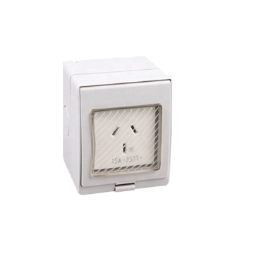 IP55 Weatherproof Power Socket with 10A/15A Australian/New Zealand Power Point - IG55-AU