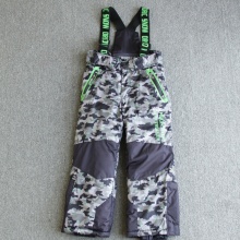 Pantalon de ski camouflage garçon