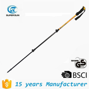 TUV/GS approved eva grip aluminium trekking stick nordic walking pole