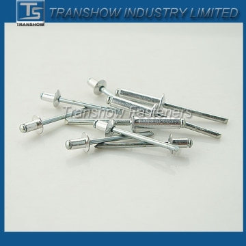 Aluminum Steel open type dome head Blind Rivet