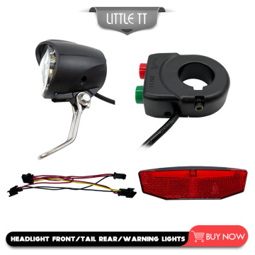 Ebike Three In One kit Car Light