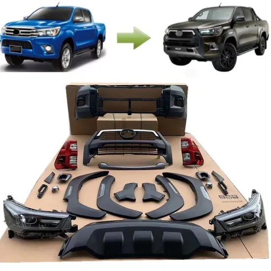 New Model Body Kits for Hilux Upgraded to Rocco 2021 - Car Accessories