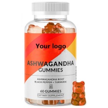 차분한 지원 Ashwagandha Root KSM-66 Gummies